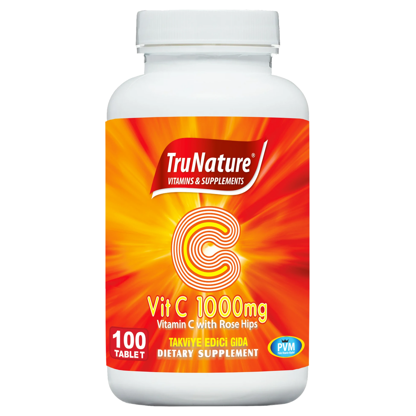 VİTAMİN C 1000 MG & KUŞBURNU 100 TABLET
