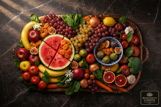 Premium Turkish fruits and vegetables for global export — Türkiye's GI-certified produce by Benjamin's Gardens