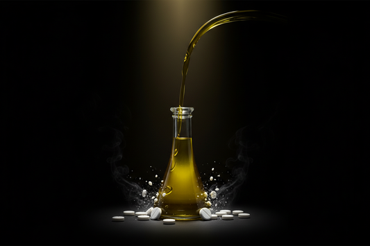 Turkish extra virgin olive oil replacing pharmaceutical pills — oleocanthal anti-inflammatory science — Benjamin's Gardens wholesale Aegean EVOO