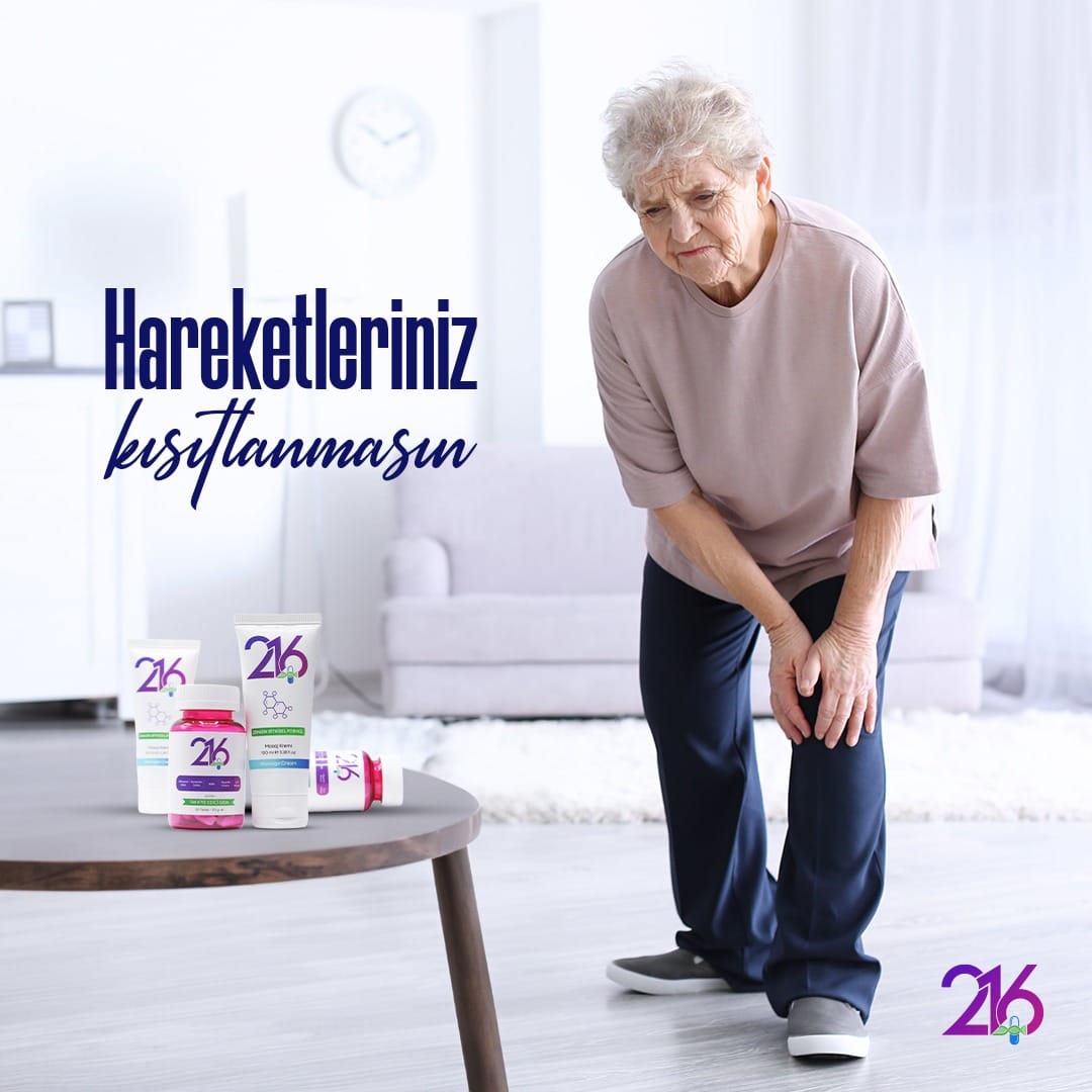216 Kas Eklem ve Masaj Kremi