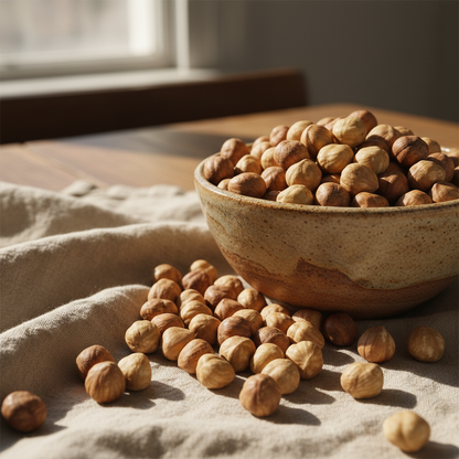 Giresun Hazelnut Ceramic Bowl Natural Daylight Lifestyle