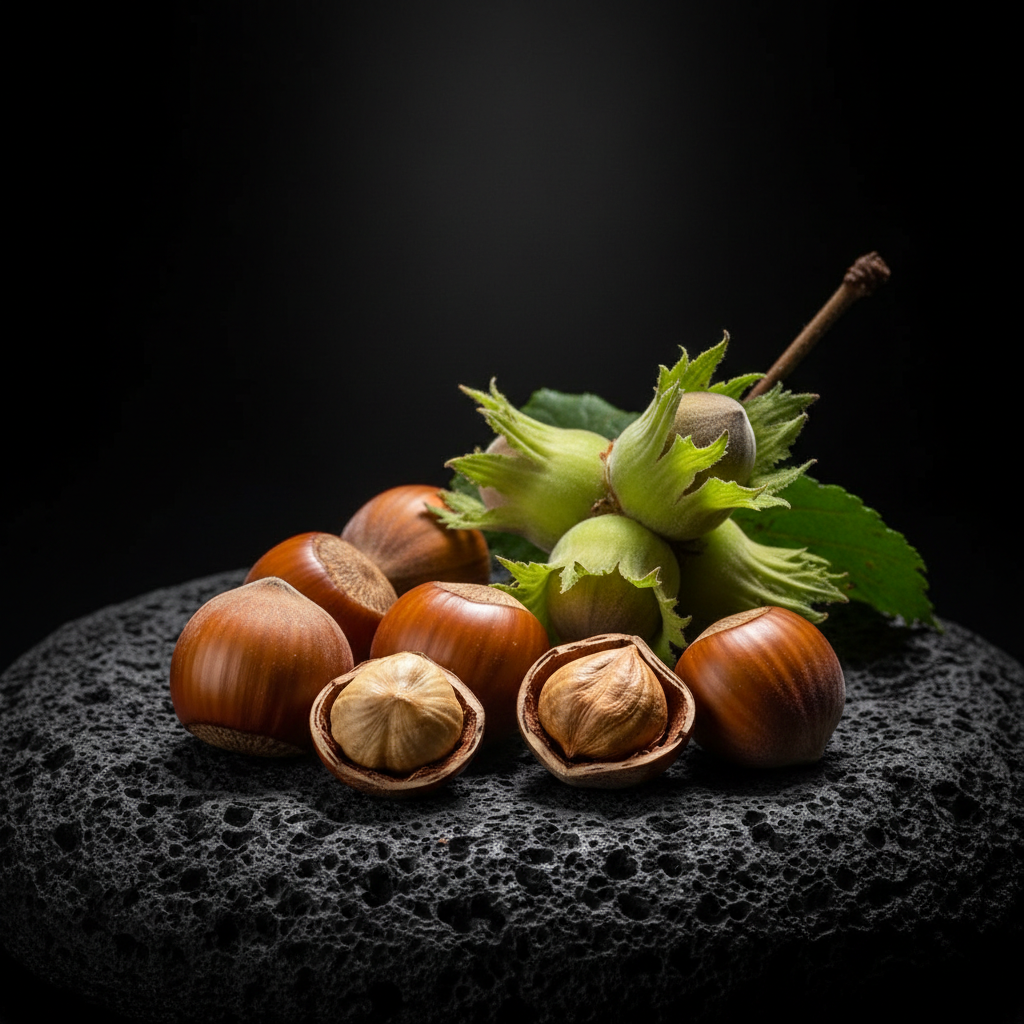 Giresun Hazelnut Premium Dark Background Hero Product