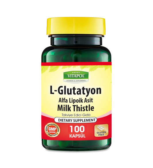 VITAPOL L-GLUTATYON & ALA 100 KAPSÜL
