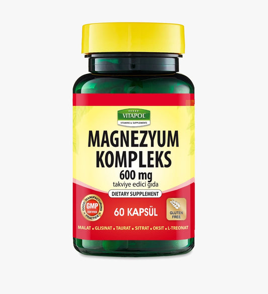Magnezyum Kompleks 60 Kapsül