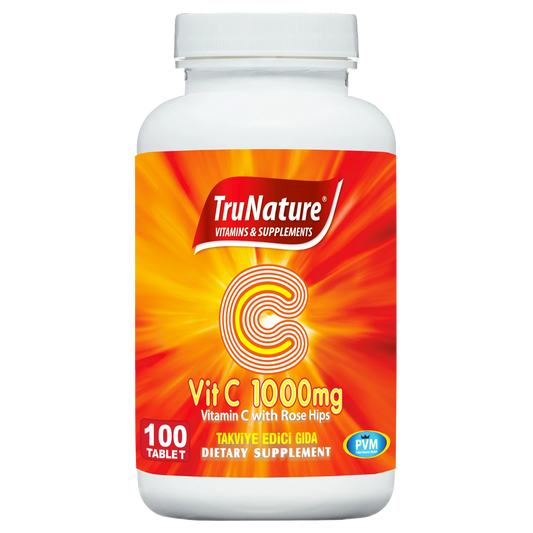 VİTAMİN C 1000 MG & KUŞBURNU 100 TABLET