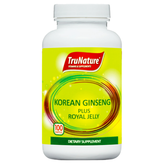 TRUNATURE KOREAN GİNSENG&ROYAL JELLY 100 KAPSÜL