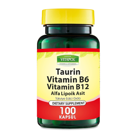VİTAPOL TAURİNE & ALA 100 KAPSÜL